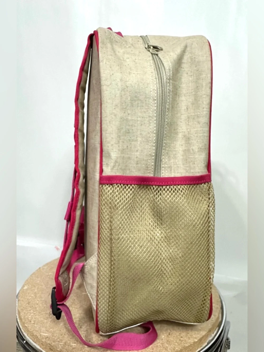 So Young Neutral backpack w printed matryoshka Dolls Pink GRADE SCHOOL BACKPACK